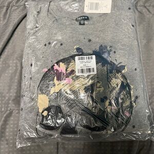 torrid skull stretch cozy sweatshirt gray Size 3x 3 New. New in bag